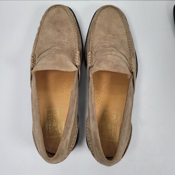 Sperry Top-Sider Gold Cup Men's Light Brown Penny Loafers 0873703 US Size 11M - Picture 5 of 8